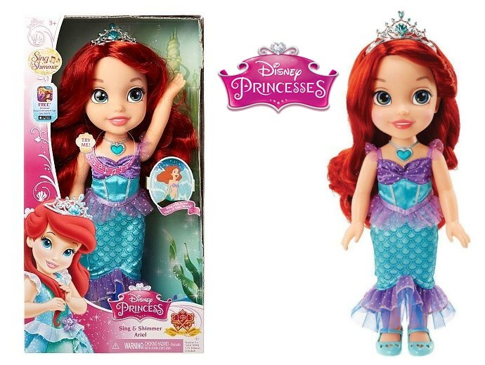sing and sparkle ariel instructions